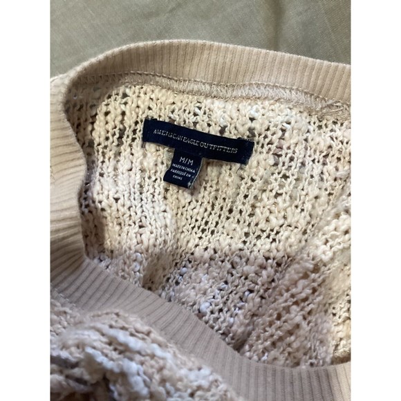 American Eagle Outfitters Cream Chunky Knit Sweater - Picture 5 of 6
